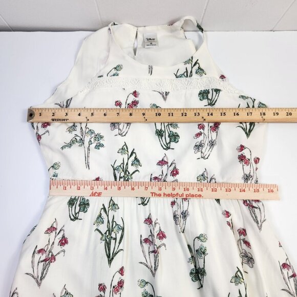 Disney x Lauren Conrad Alice in Wonderland Midi Dress Floral Sleeveless Medium - Picture 14 of 14